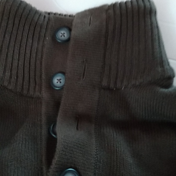 Old Navy cotton Brown sweater with Sherpa lining - Picture 6 of 8